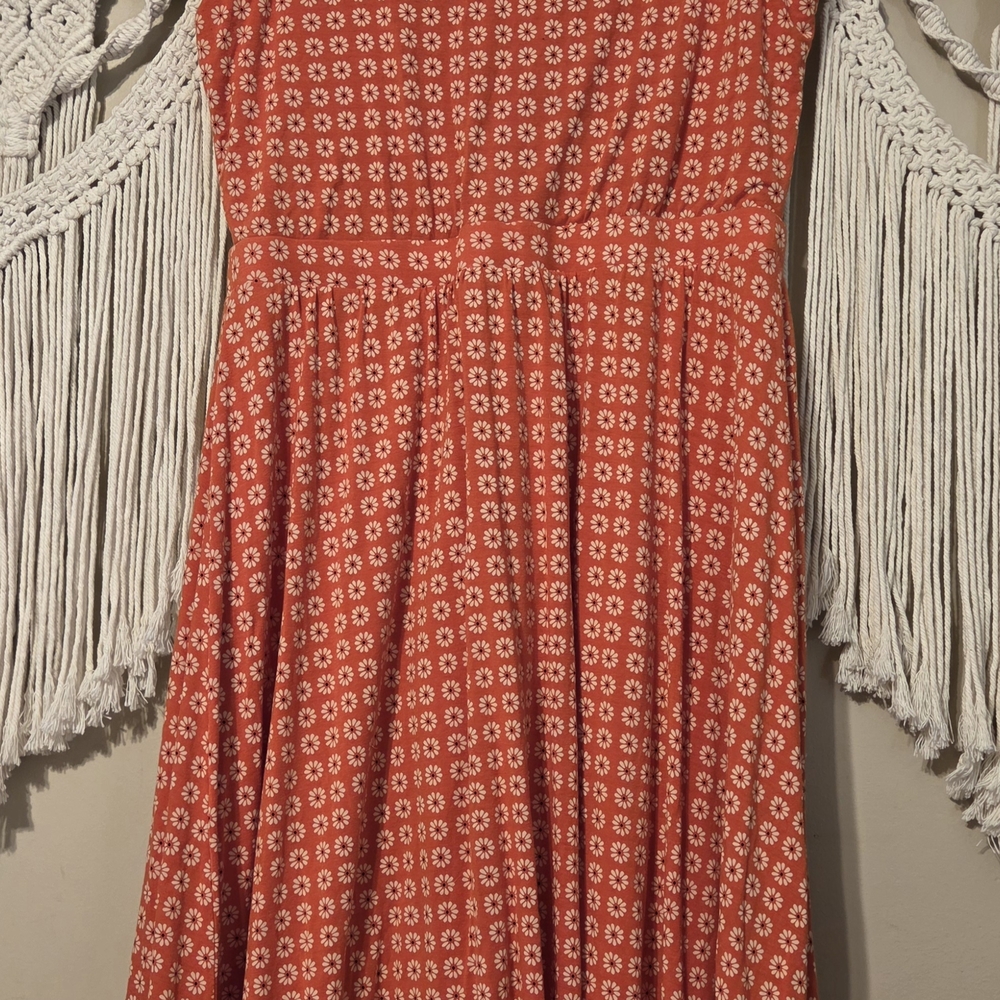 Maeve Orange Floral Dress - Picture 2 of 5